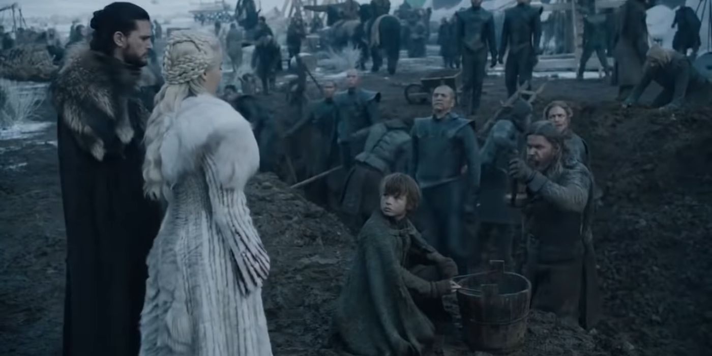 Jon Daenerys Game of Thrones Deleted Scene