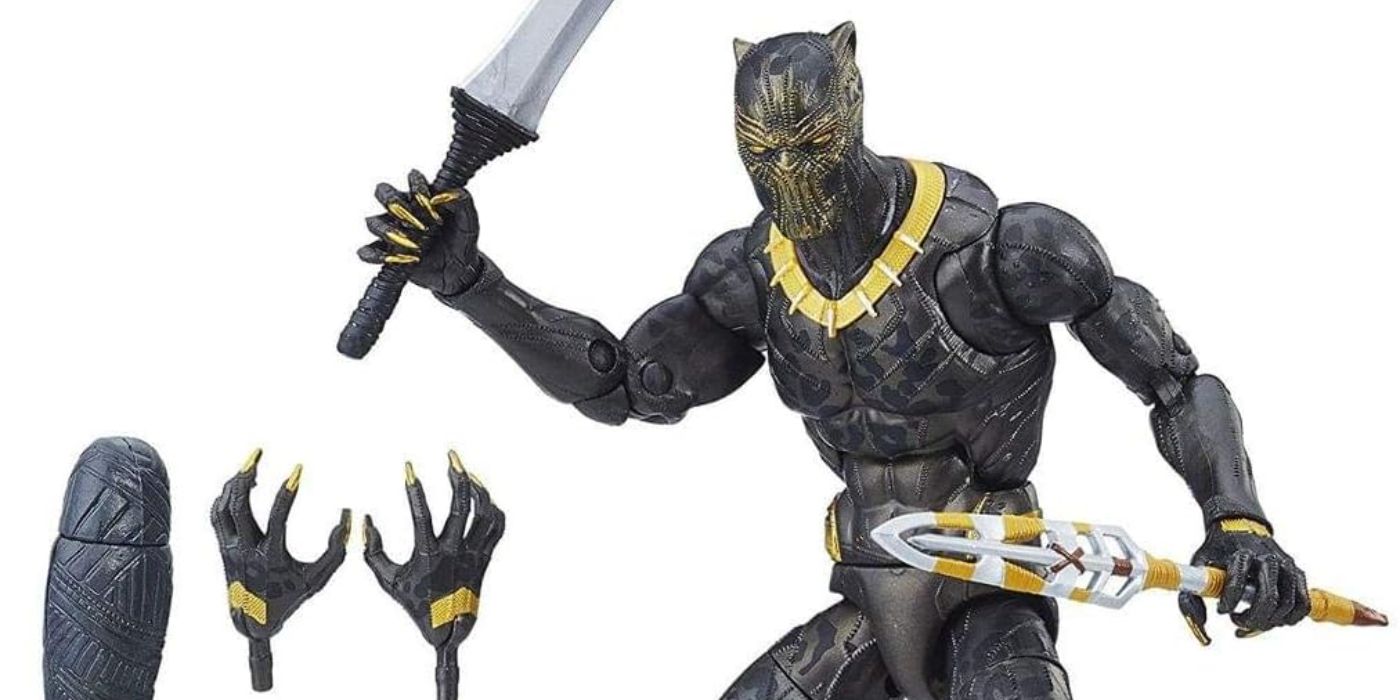 Marvel Legends Killmonger toy from Black Panther