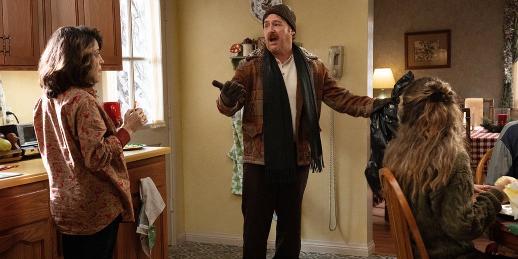 Matty in the kitchen in Ted