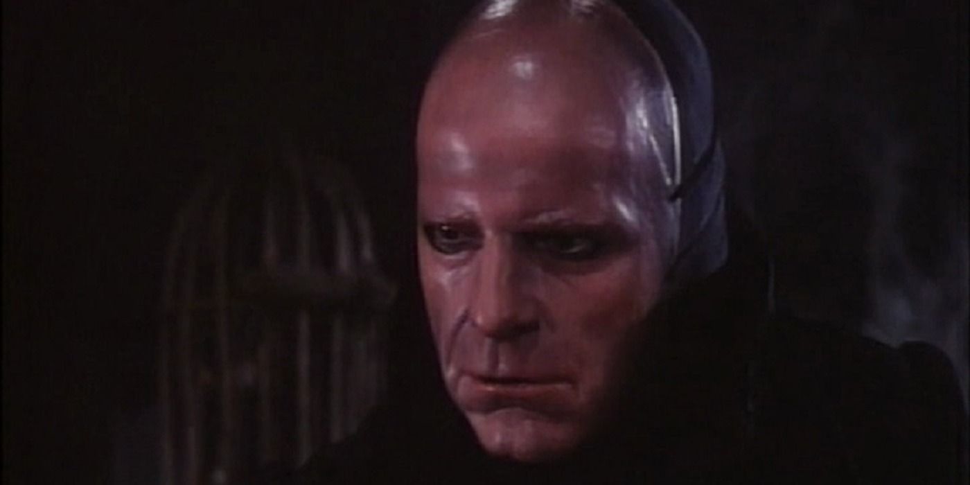 Maximilian Schell looking serious as the 1983 Phantom