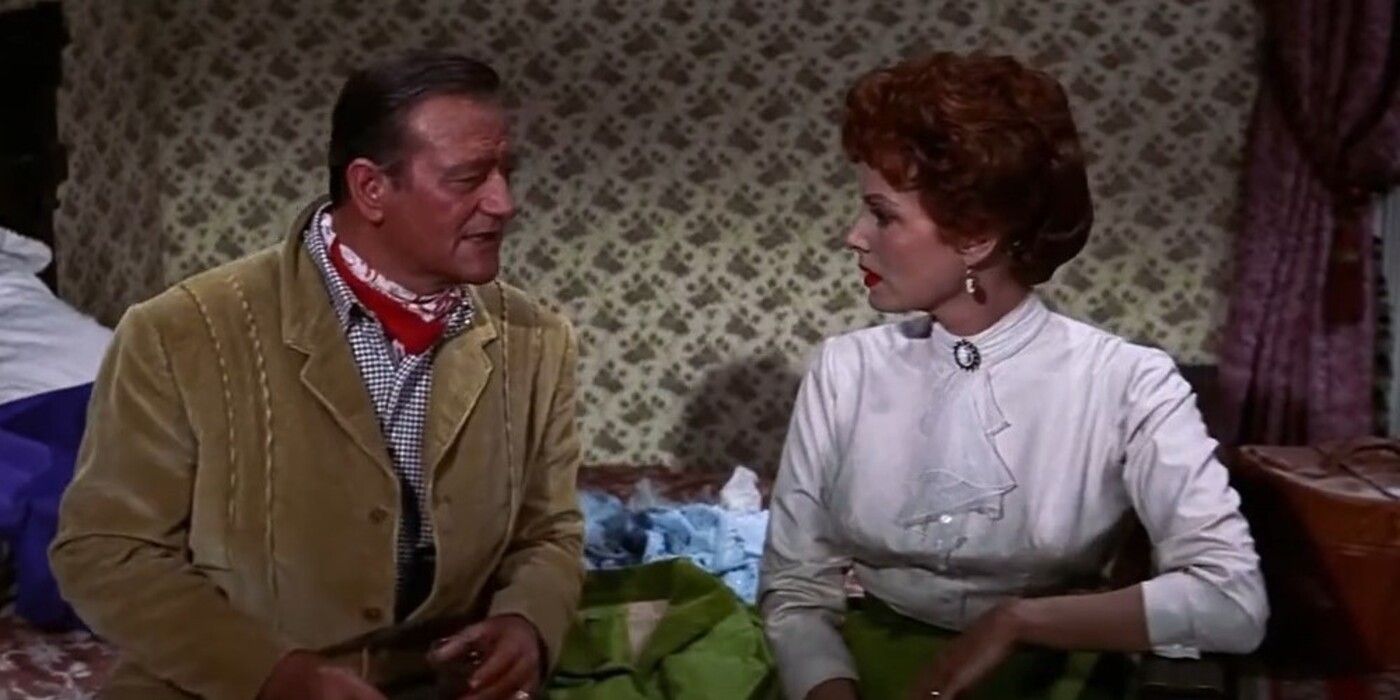 Las 5 películas de John Wayne y Maureen O'Hara, clasificadas de peor a mejor