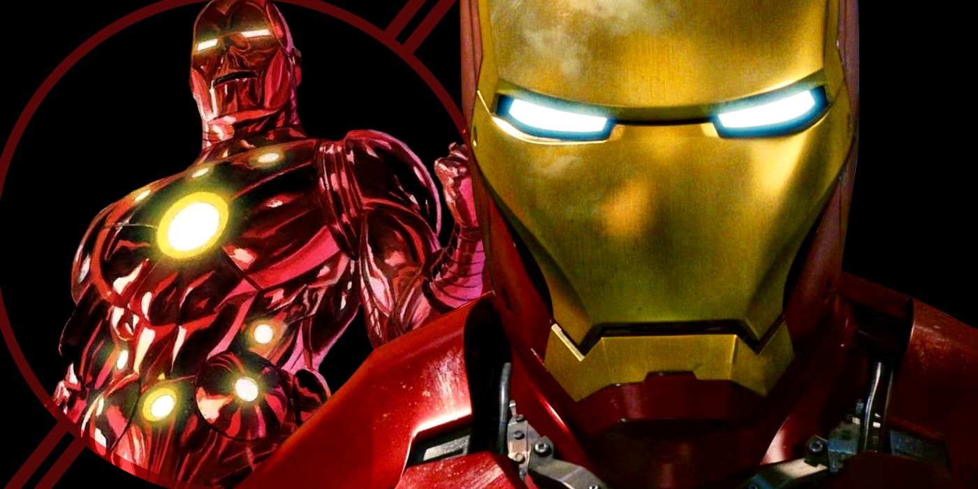 Featured Image: MCU Iron Man (foreground); Avengers: Twilight Iron Man (background)