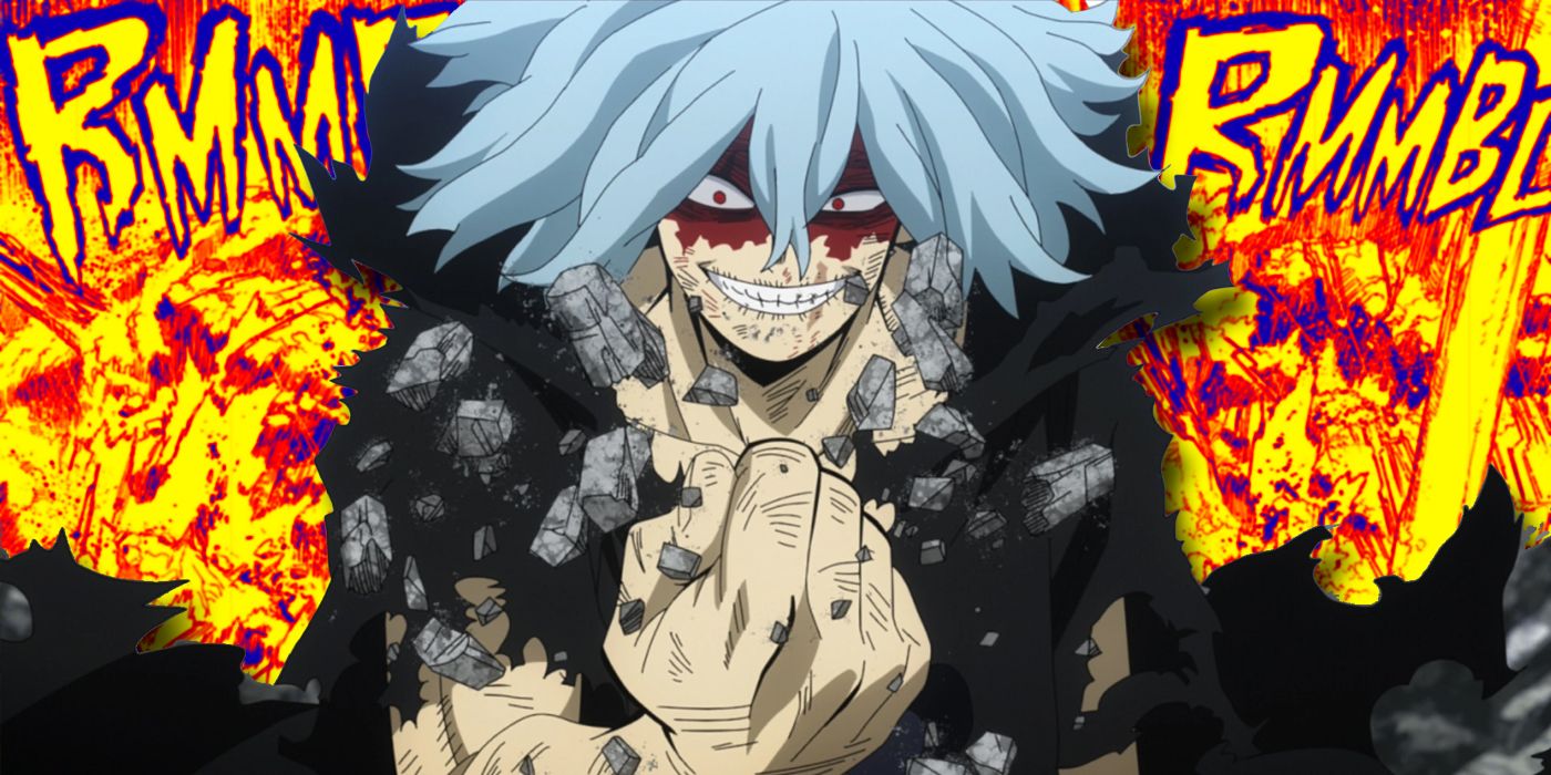 My Hero Academia: Shigaraki destroys all.