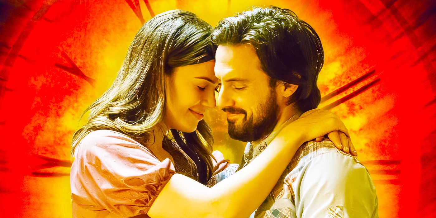 Milo Ventimiglia as Jack and Mandy Moore as Rebecca in This Is Us.