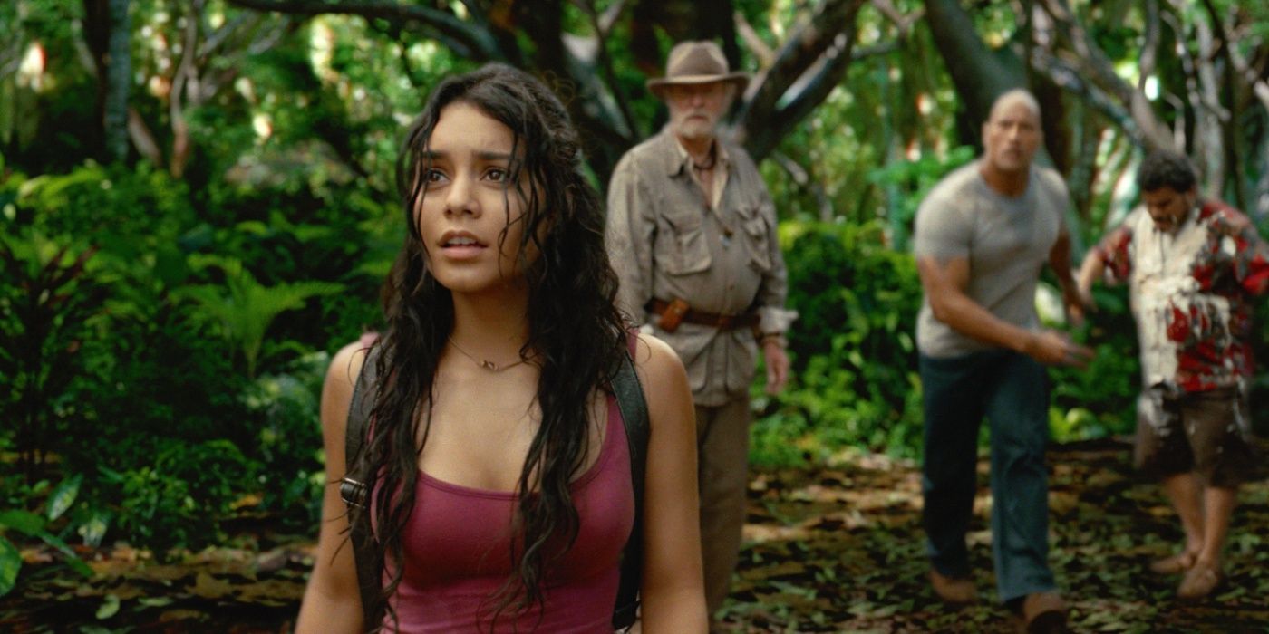 Vanessa Hudgens As Kailani in the jungle in Journey 2 The Mysterious Island