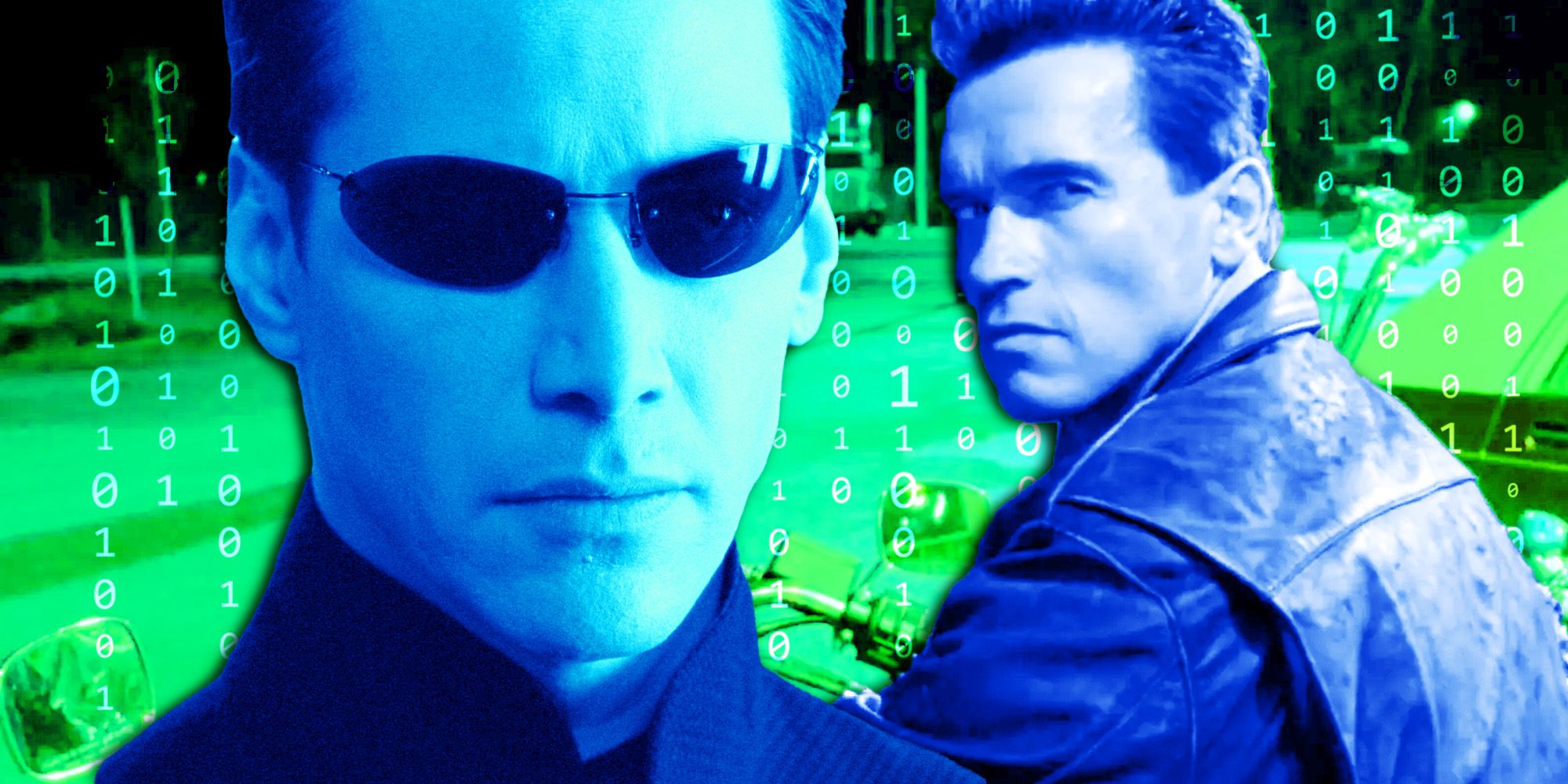neo from the matrix and terminator