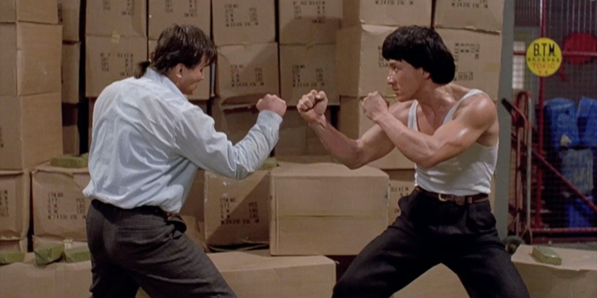 Jackie Chan in Dragons Forever
