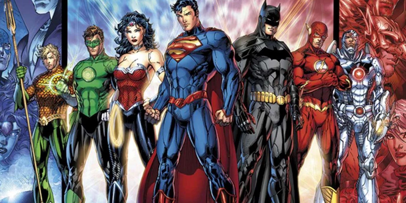 The New 52 line-up of the Justice League