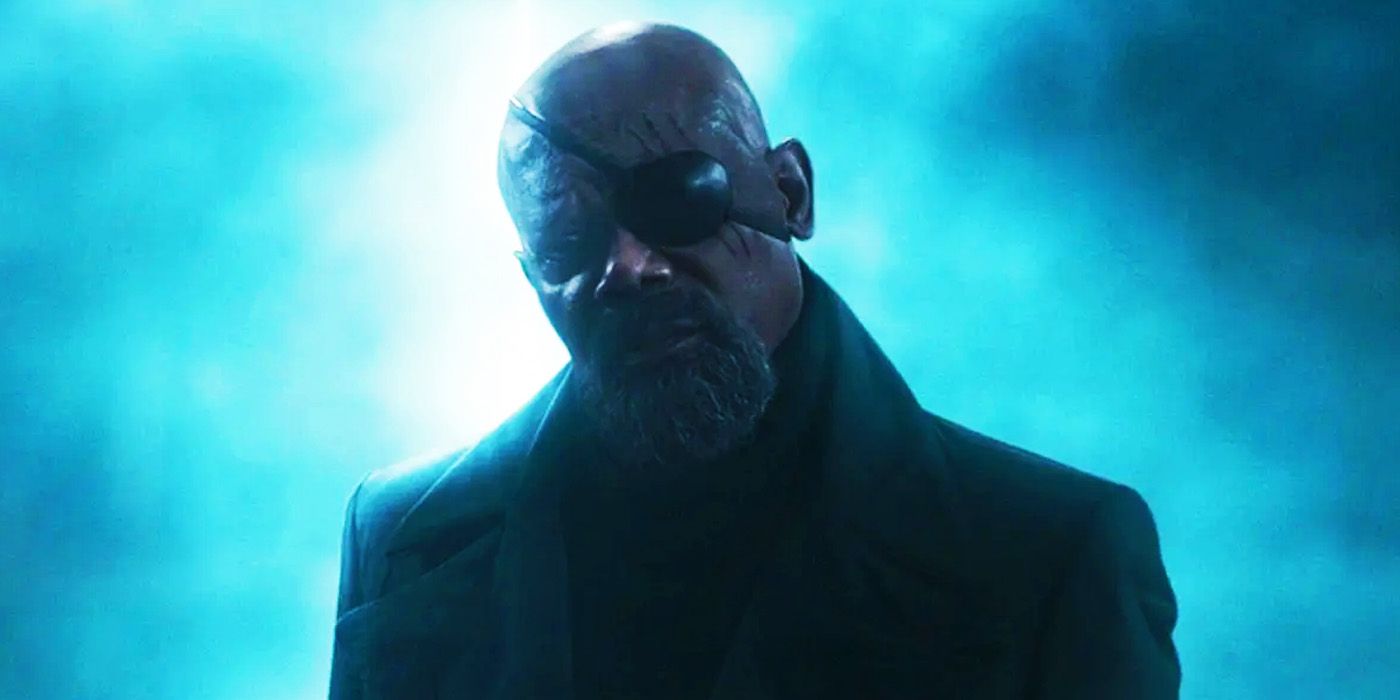 Samuel L. Jackson's Nick Fury in the field at the end of Secret Invasion