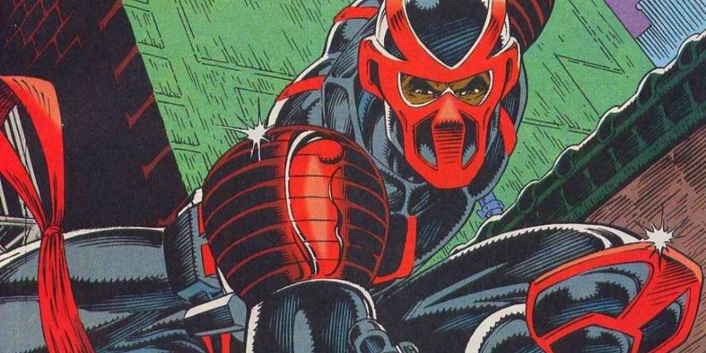 Night Thrasher de sua série solo original da Marvel Comics.