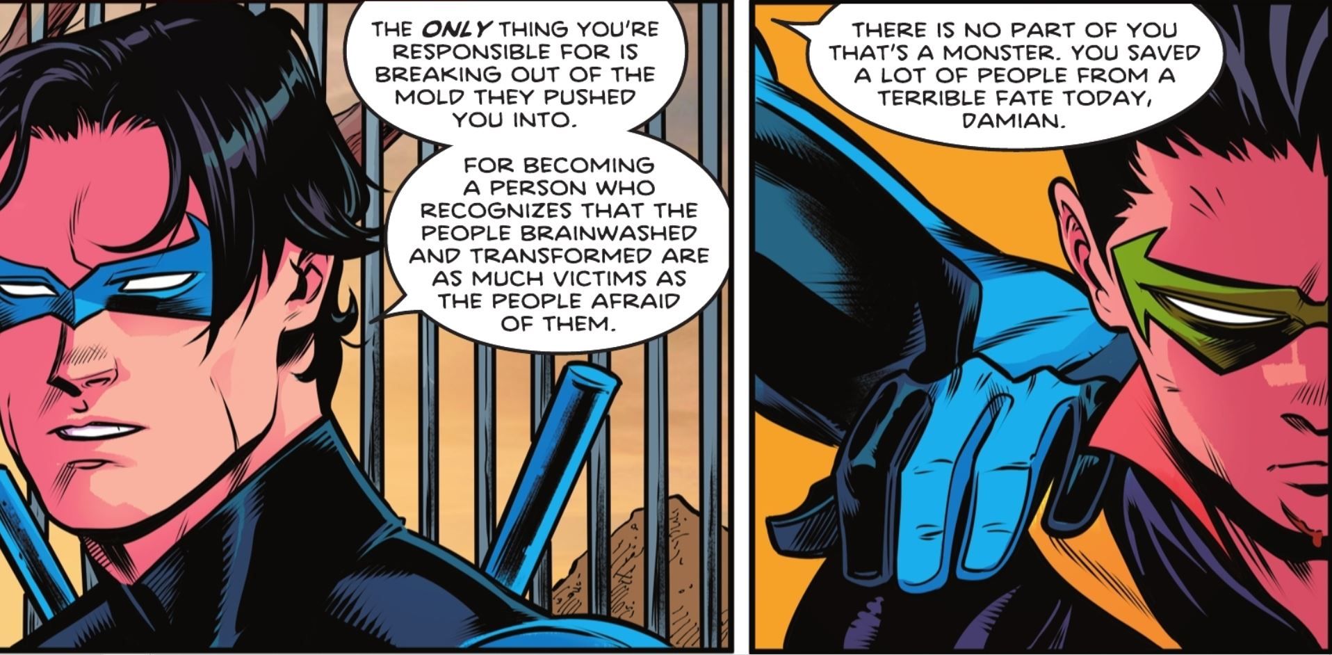 Nightwing Consoles Damian DC