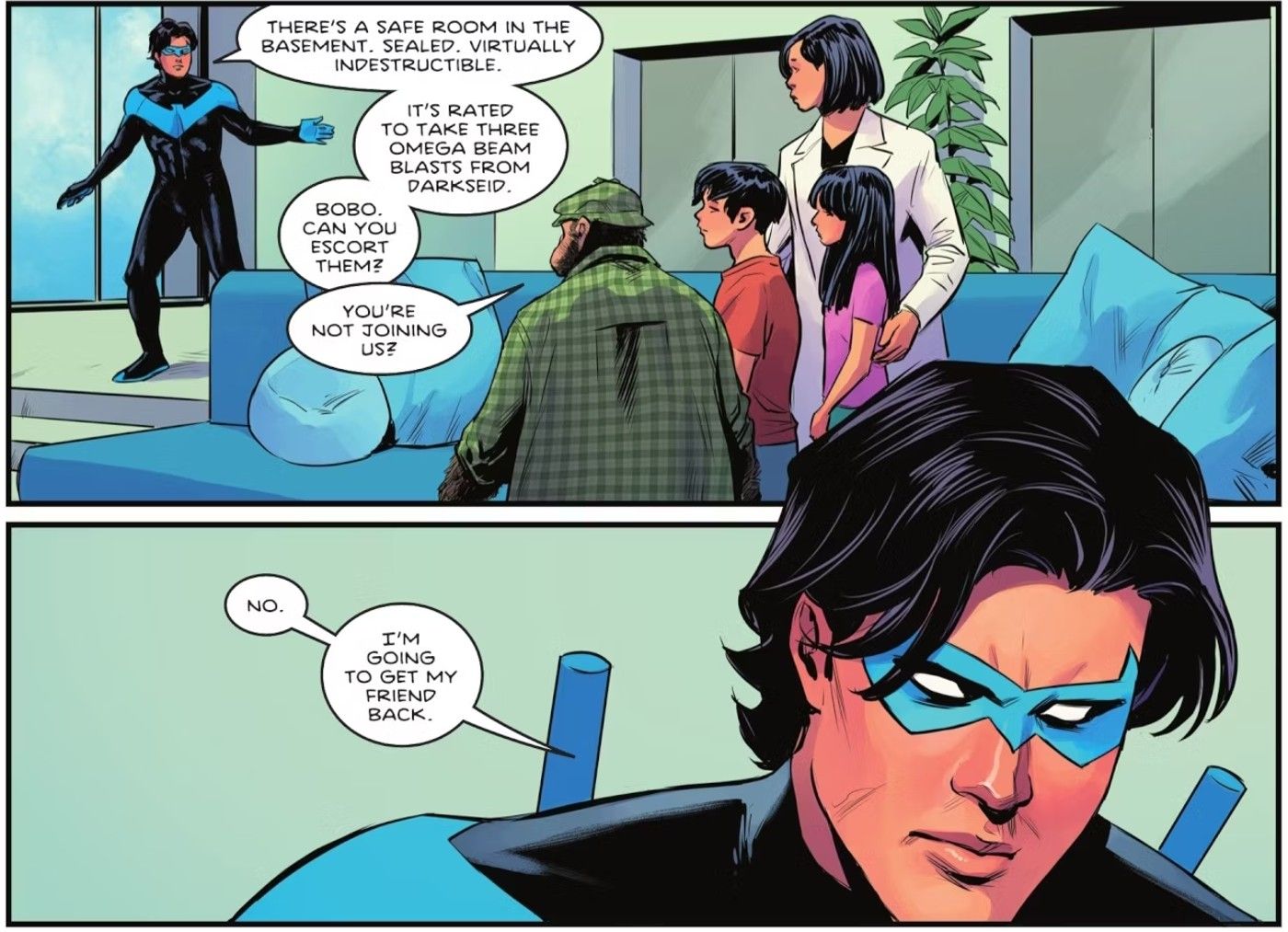 Nightwing Reveals His Shock Contingency Plan Against Darkseid