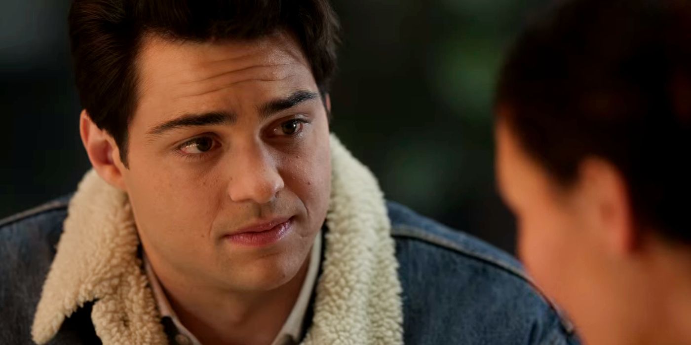 Noah Centineo as Owen Hendricks in a Denim Jacket in The Recruit Season 1