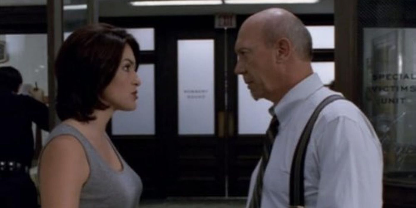 Benson and Cragen in Law and Order: SVU