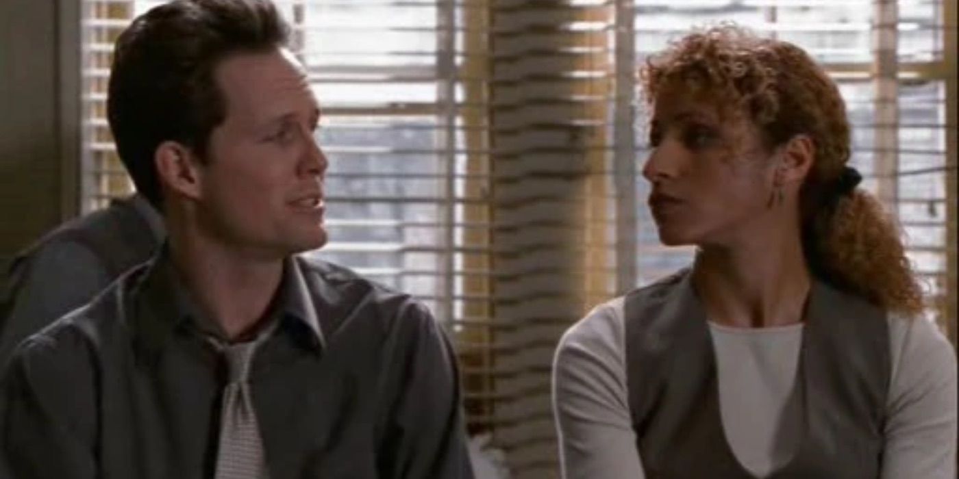 Jeffries and Cassidy in Season 1 of Law and Order: SVU