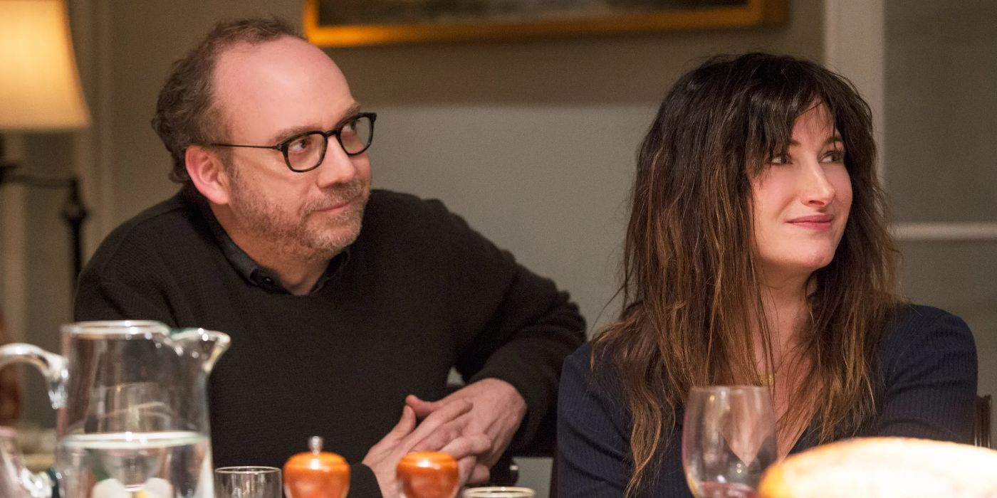 Paul Giamatti e Kathryn Hahn na vida privada