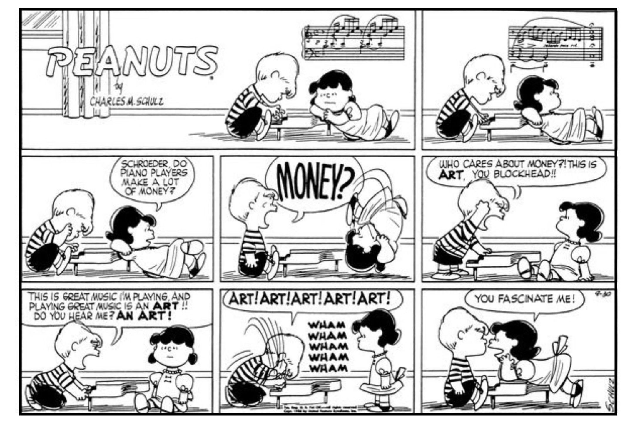 Peanuts: 10 Funniest Lucy & Schroeder Comics