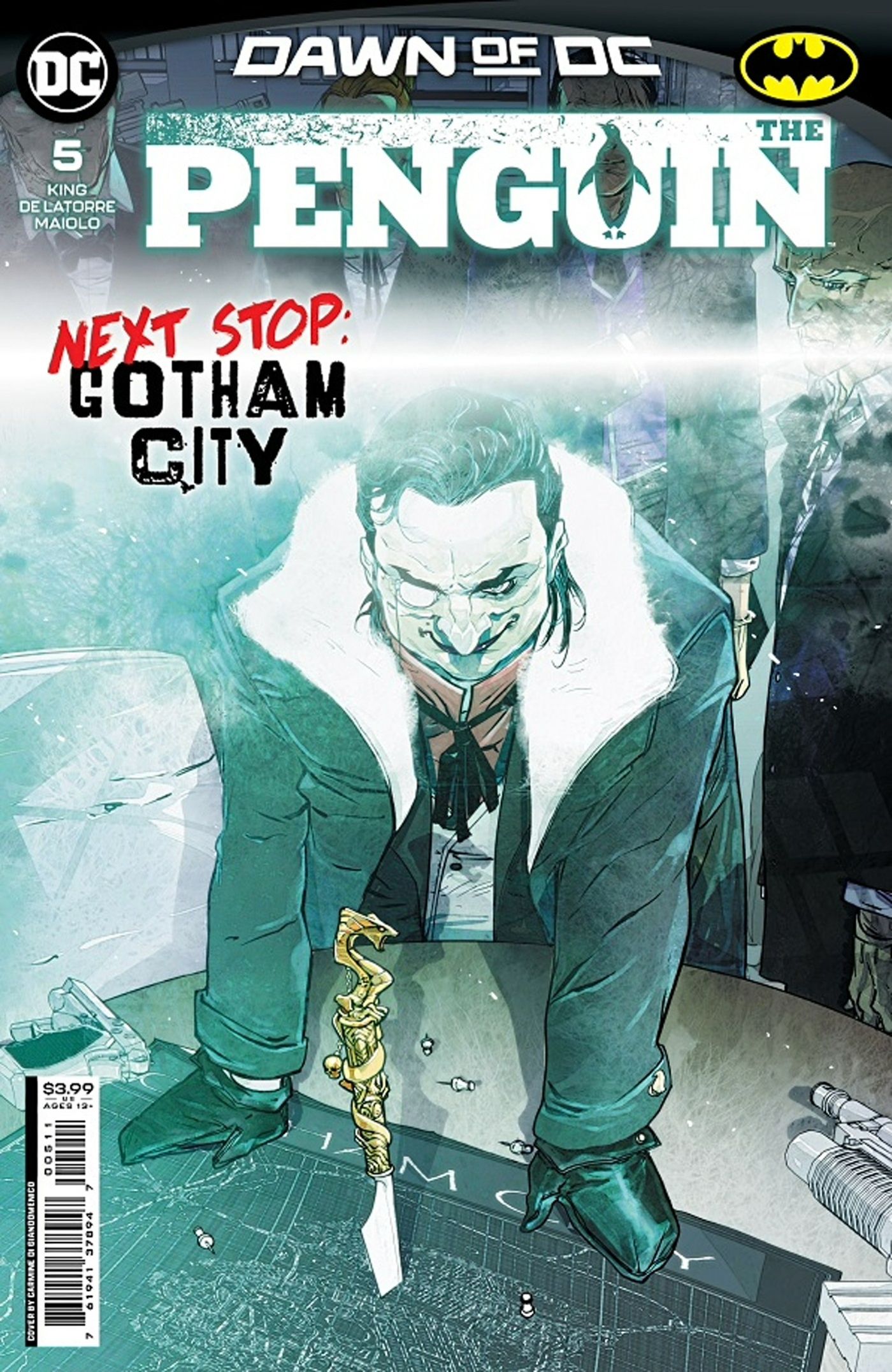 Cover for Penguin #5: &ldquo;Next Stop, Gotham City&rdquo;