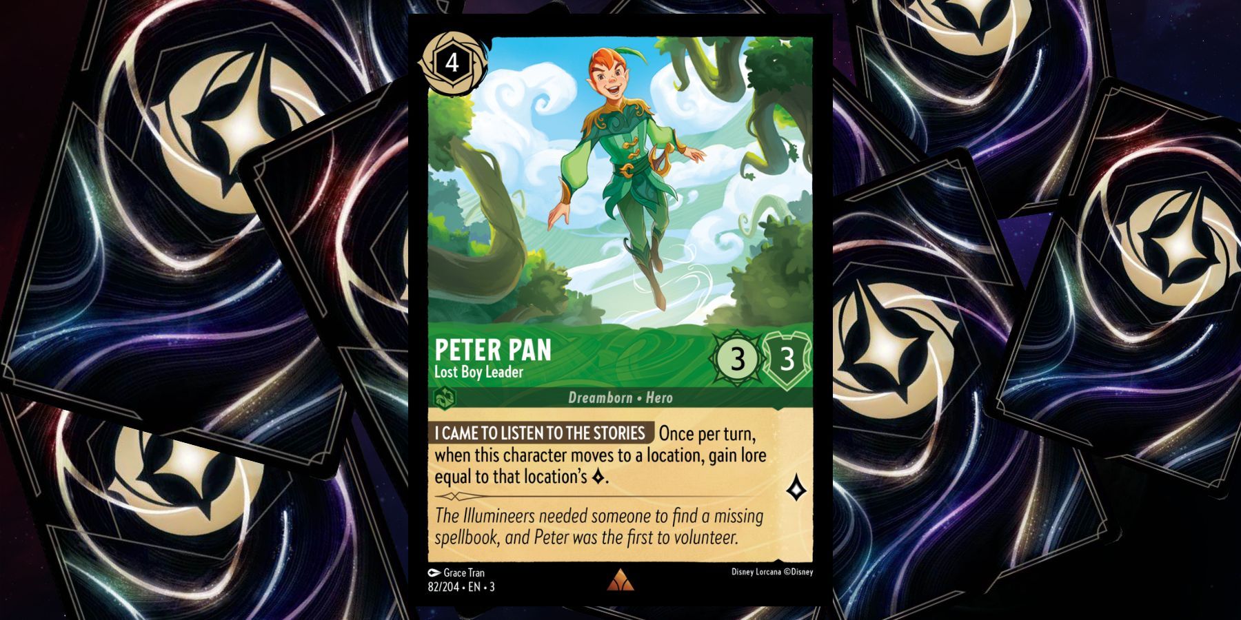 Peter Pan Lost Boy Leader Into The Inklands Disney Lorcana