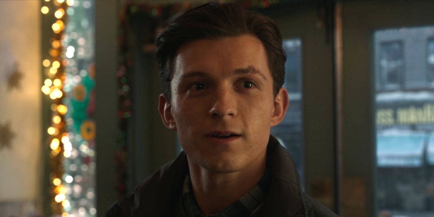 Tom Holland as Peter Parker in Spider-Man: No Way Home (2021)