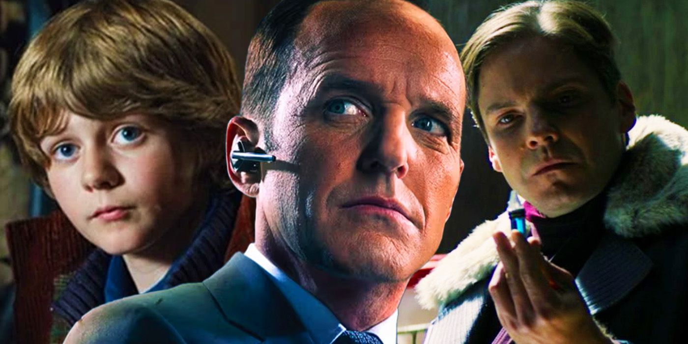 Phil Coulson, Harley Keener and Baron Zemo in the MCU