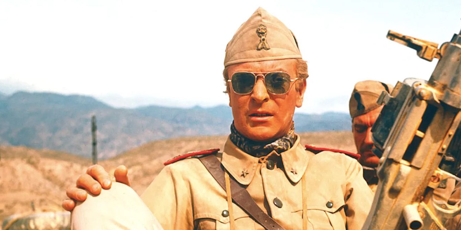 Captain Douglas (Michael Caine) in Play Dirty