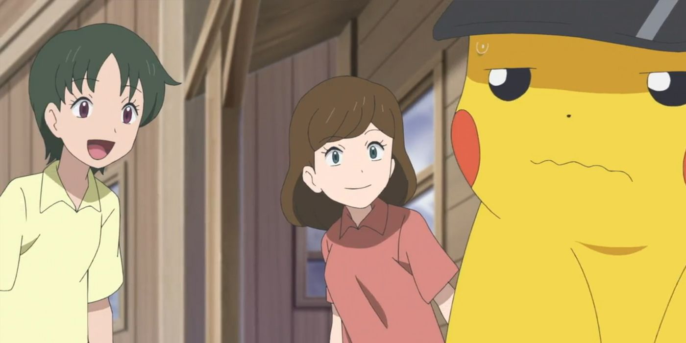 Pokemon Horizons: Captain Pikachu realizes he’s about to be called cute.