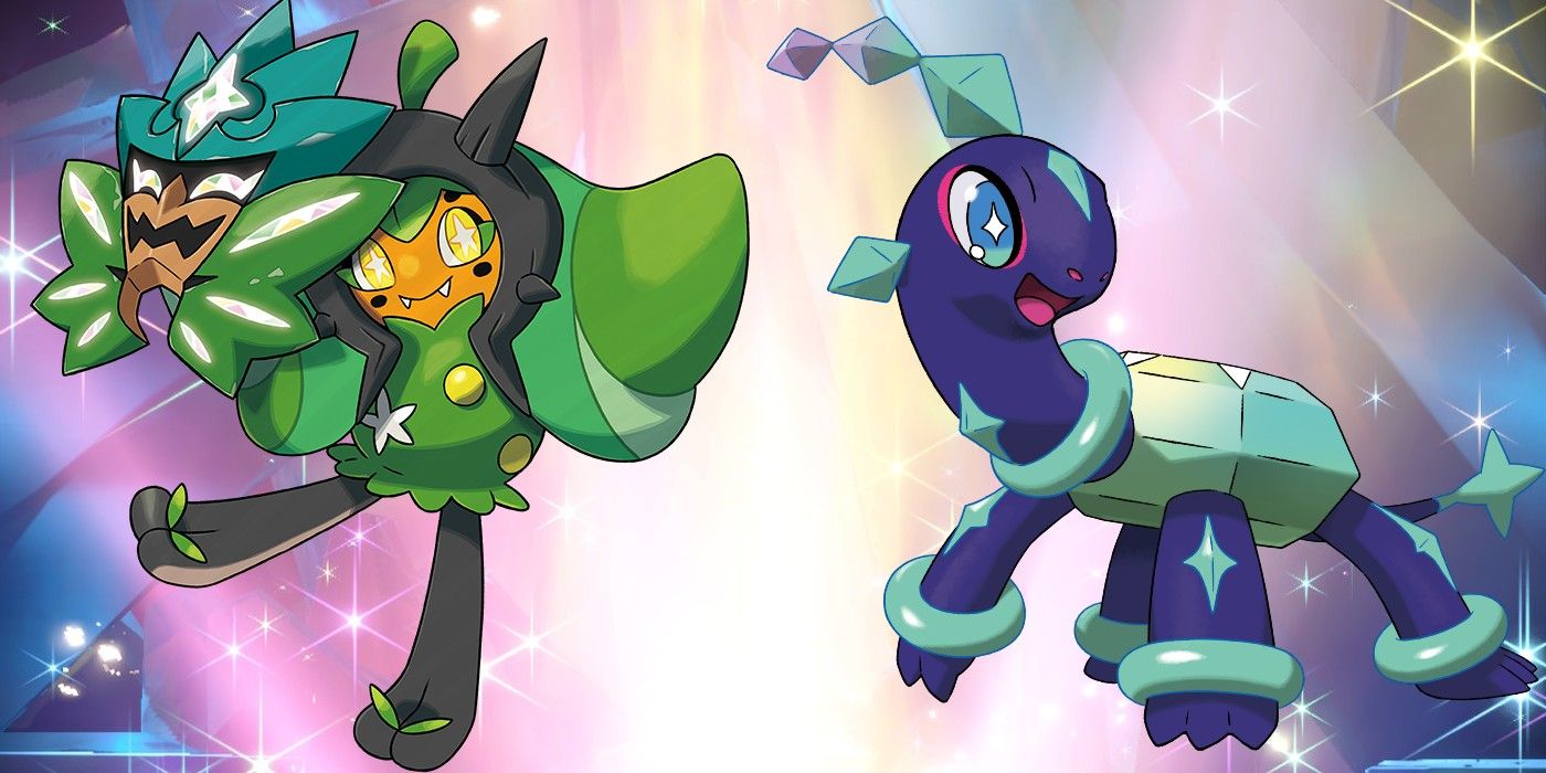 Art of Pokémon’s Ogerpon with her Teal Mask and Normal form Terapagos.