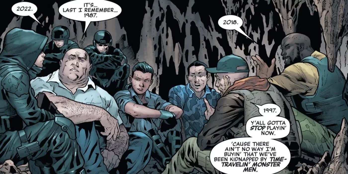 Humans learning Predators have kidnapped them.