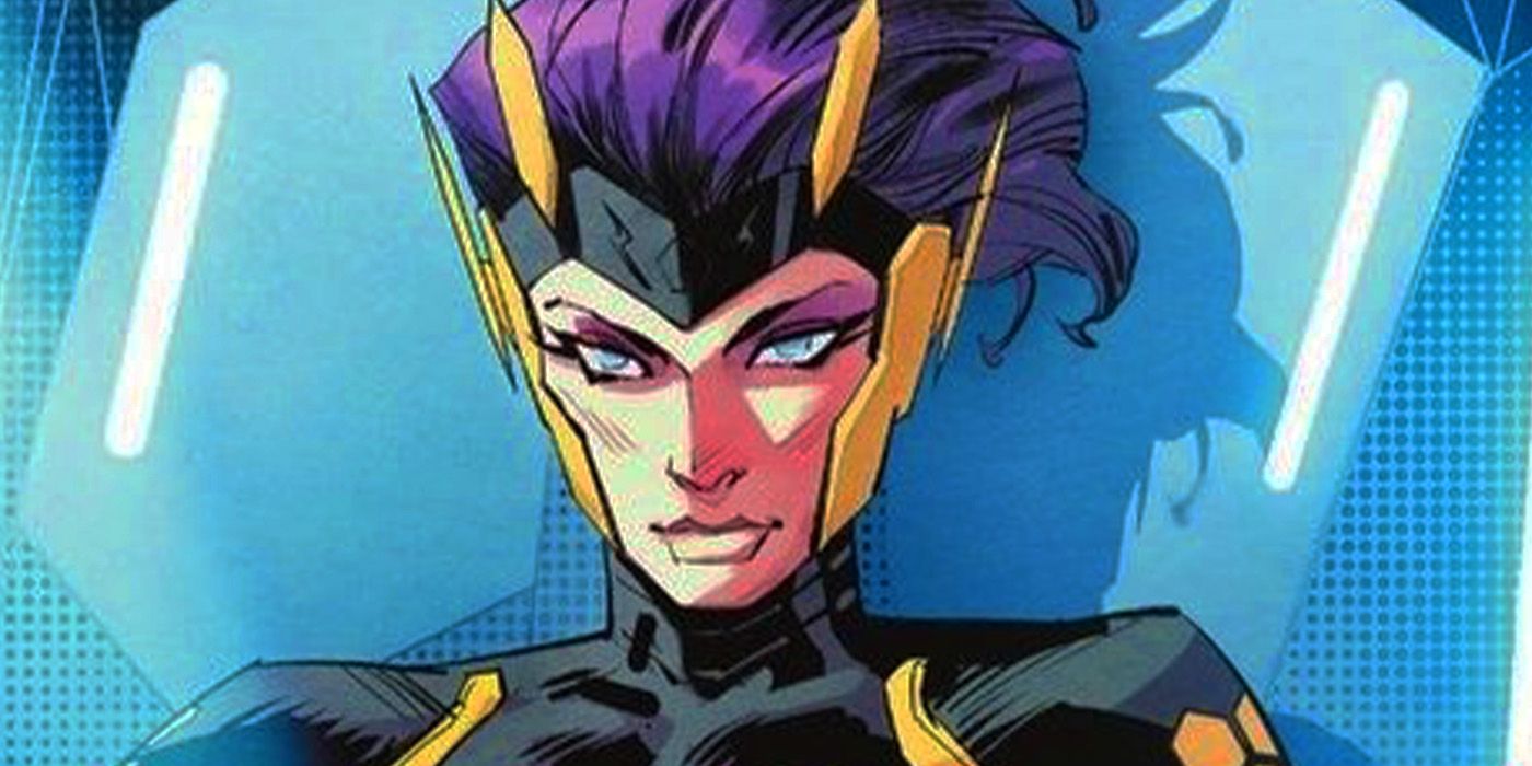 Queen Bee in costume in DC Comics