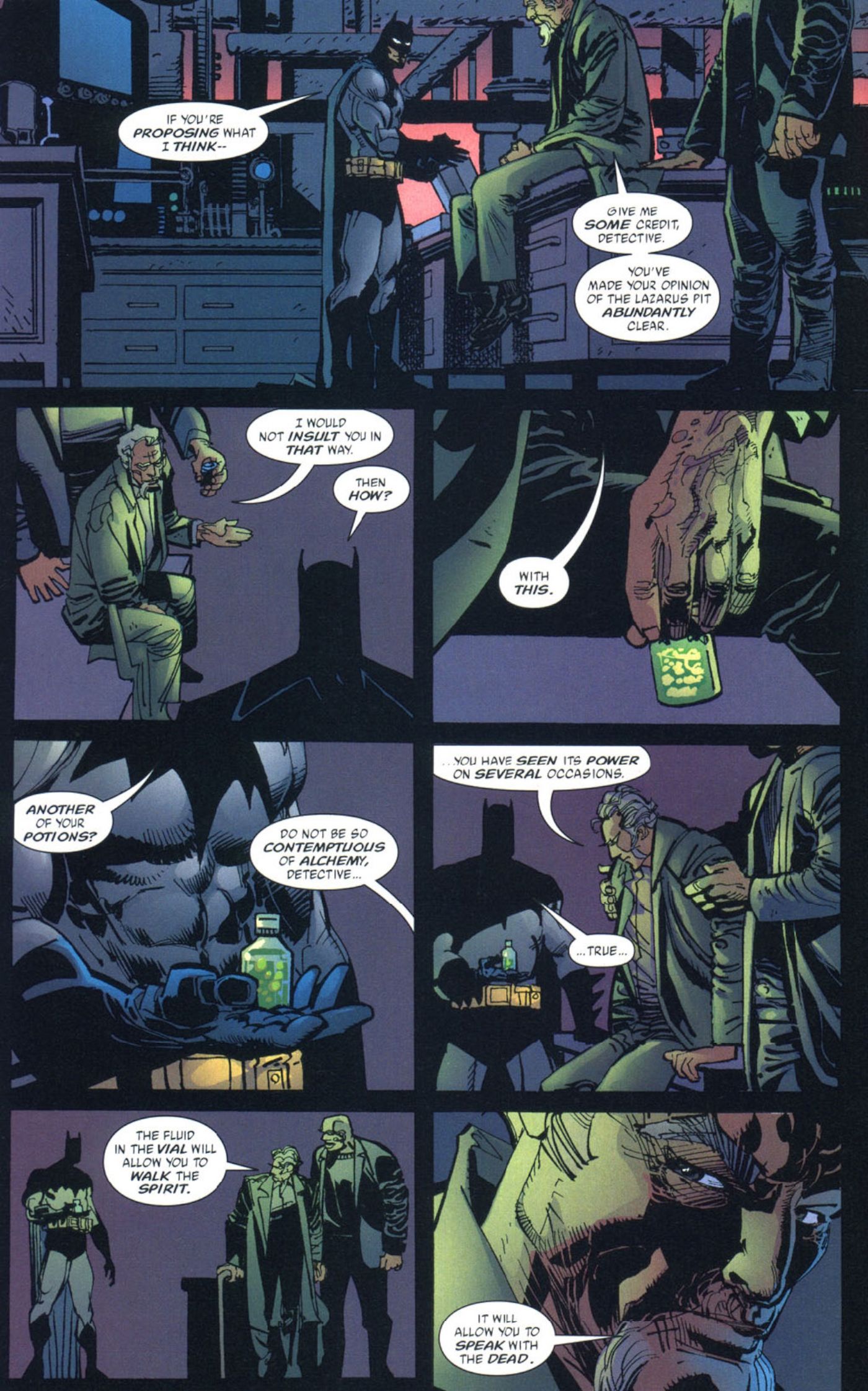 Ra’s Offers Batman A Deal To Stop Destroying His Pits