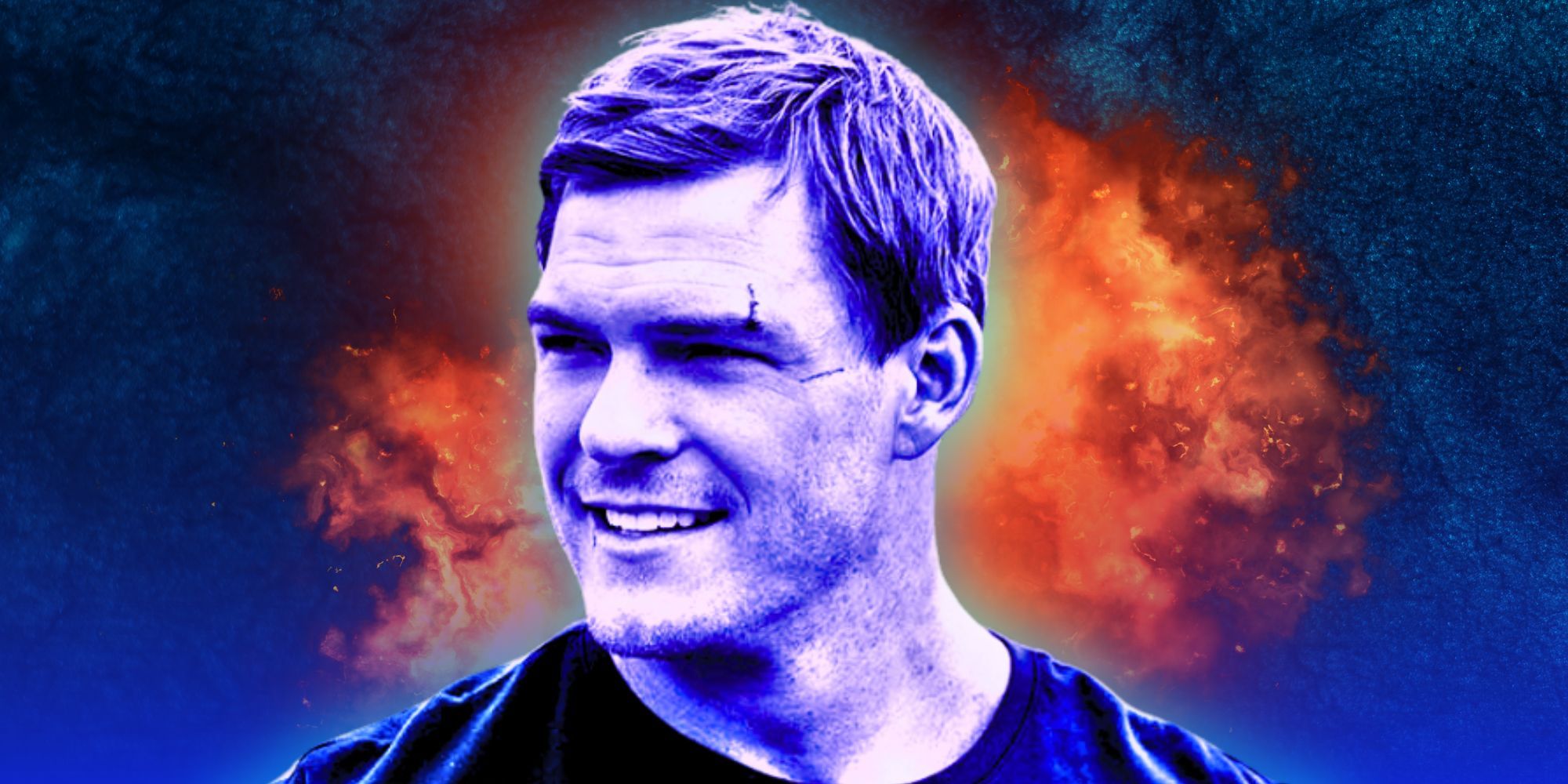 Alan Ritchson as Reacher in a custom image