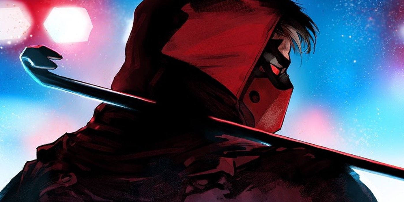 red hood turned away from the reader jason todd