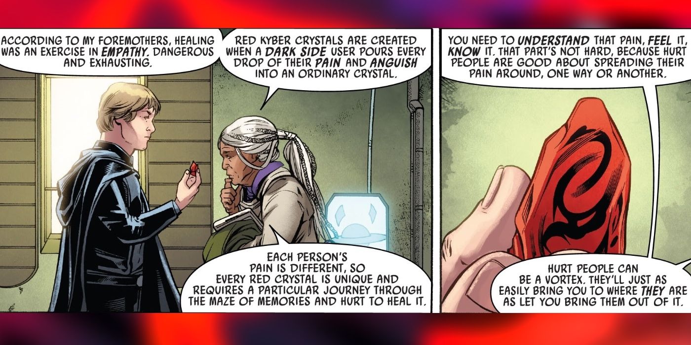 História de dor única de Red Kyber em Star Wars #42