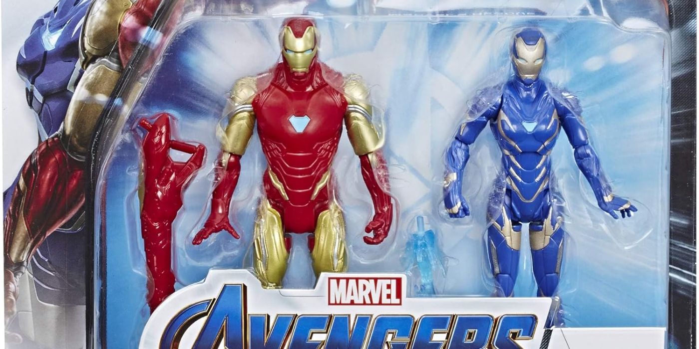 Rescue and Iron Man Action Figures from Avengers: Endgame
