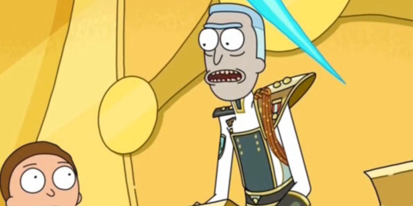 retired general rick in rick and morty the ricklantis mixup