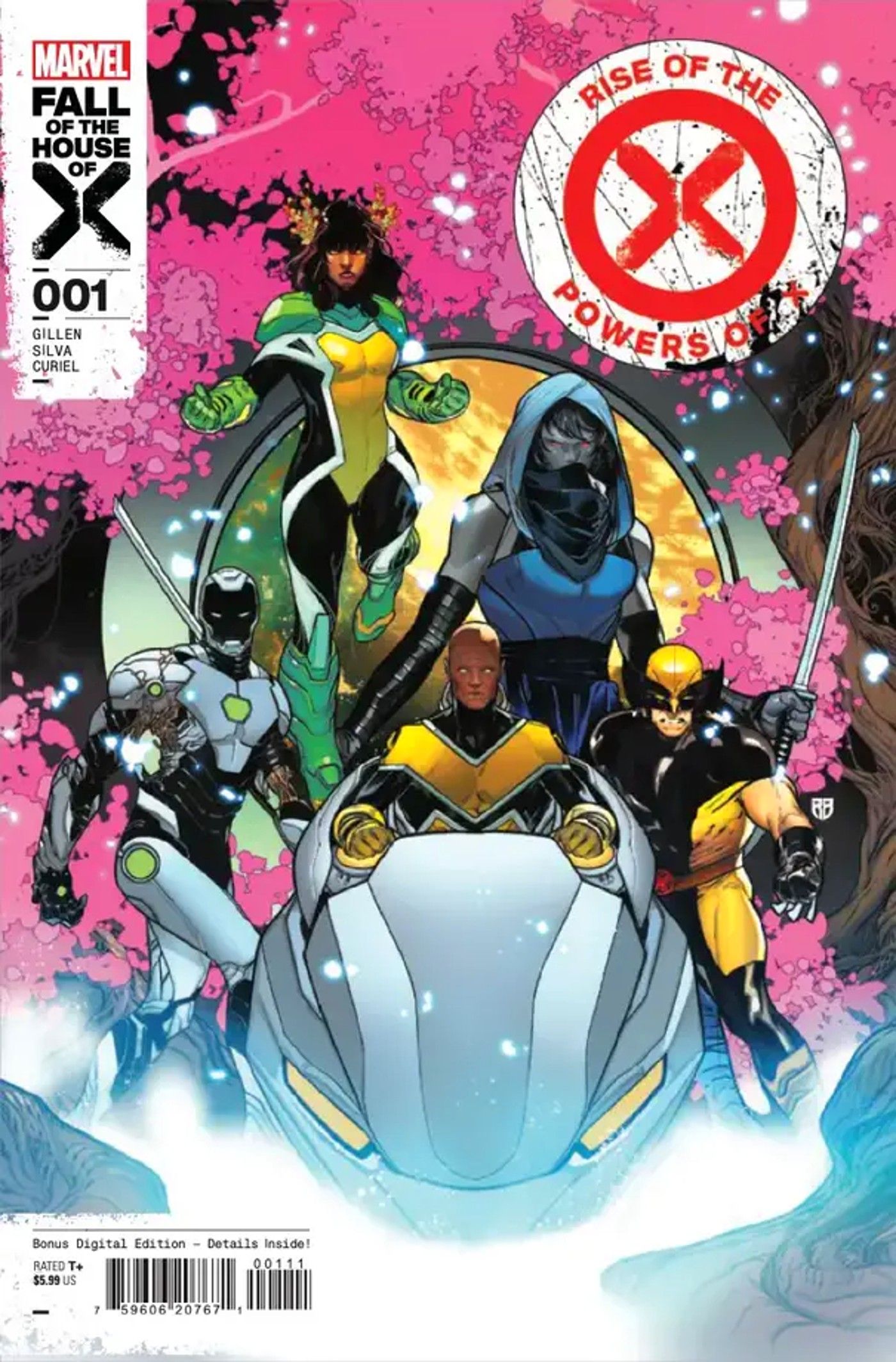صعود قوى x x-men 1 غلاف فني