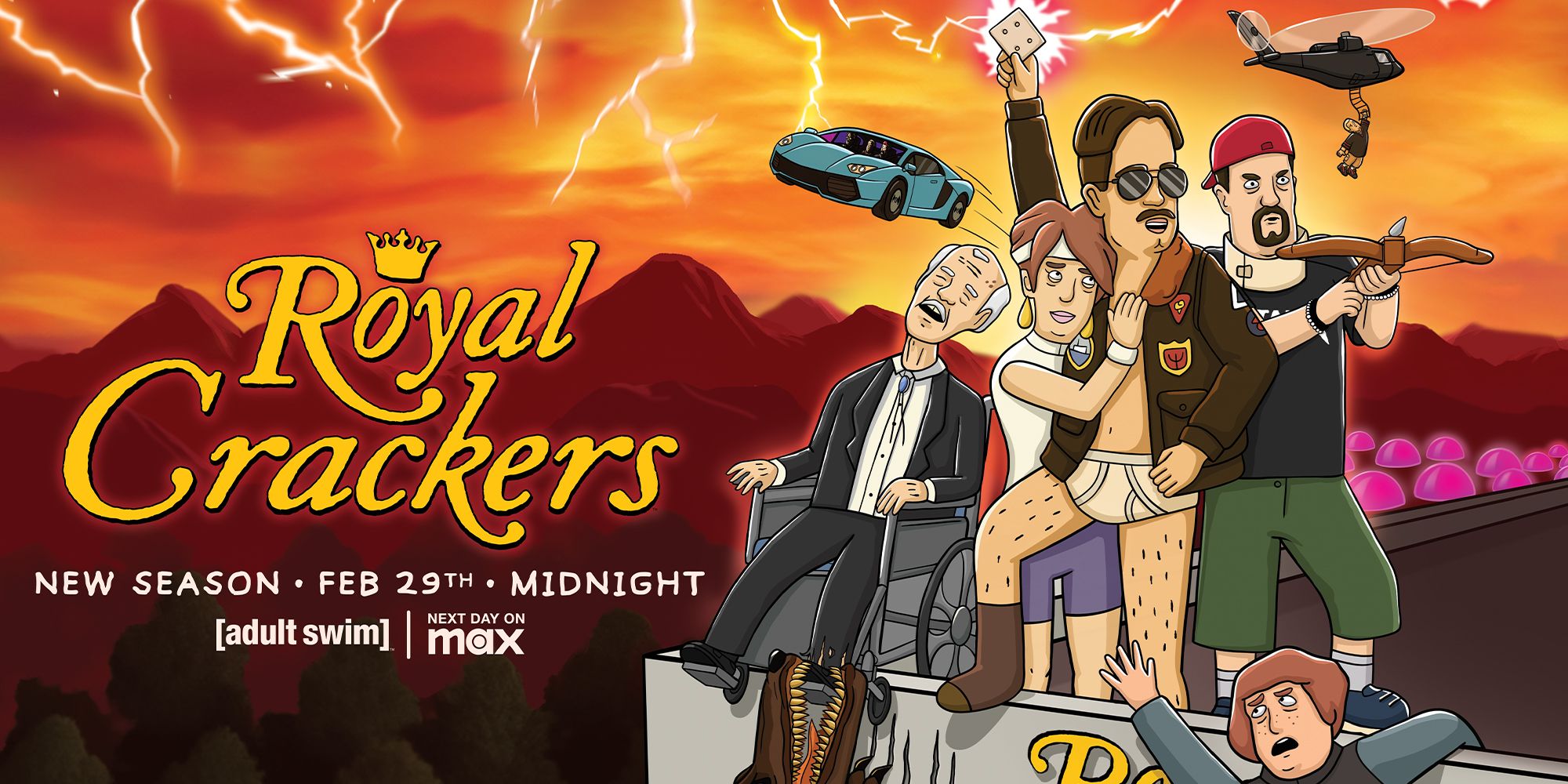 Royal Crackers Season 2 Trailer Promises A Hilarious Return For Hit Adult  Swim Series
