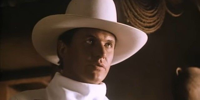 Tom Berenger as Rex O'Herlihan in Rustlers' Rhapsody (1985) Directed by Hugh Wilson