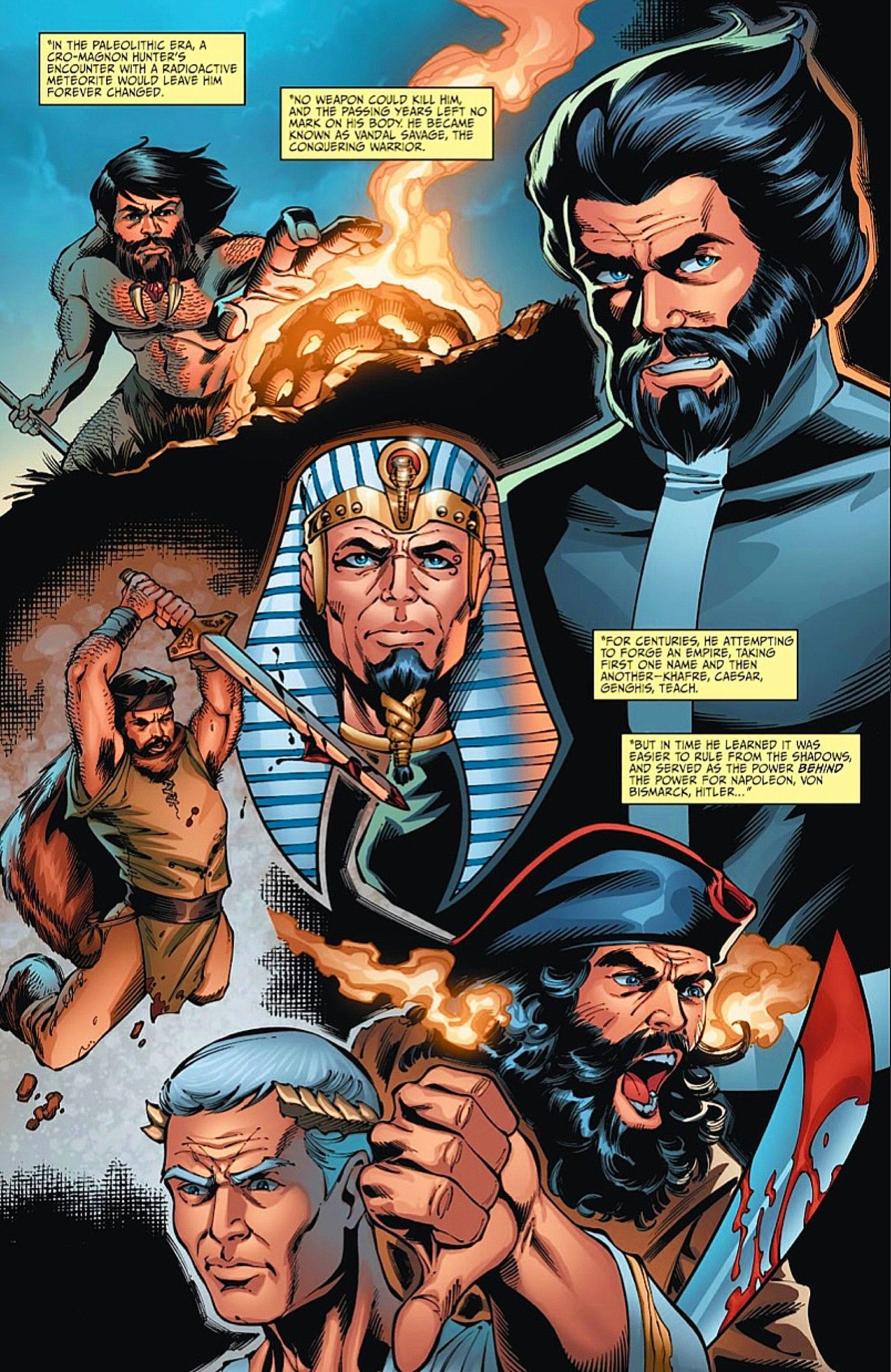 Star Trek/Legion of Super Heroes #5, a história do imortal Vandal Savage