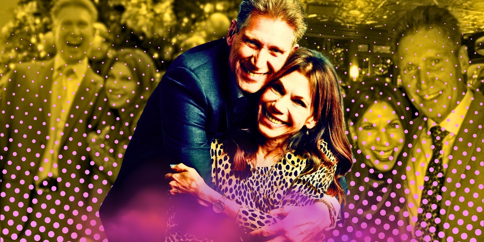 Montage of The Golden Bachelor&rsquo;s Gerry &amp; Theresa