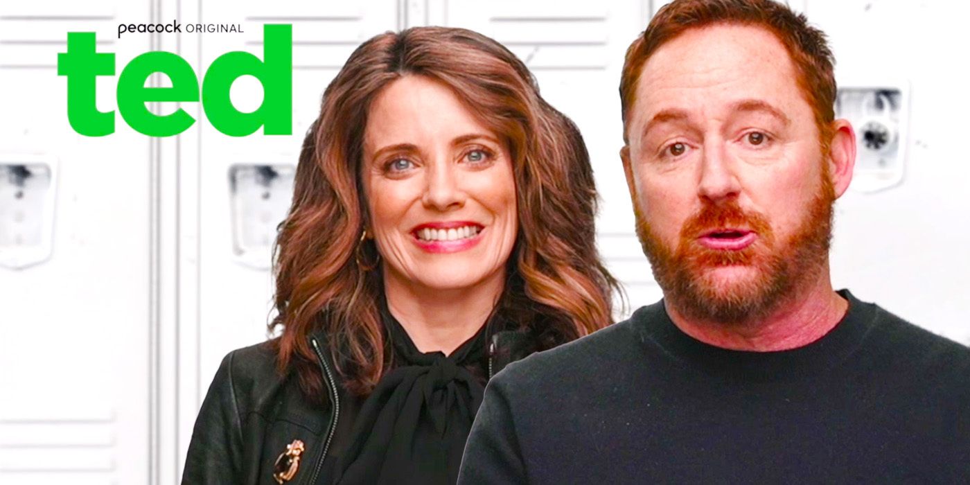 Edited image of Ted Interview: Alanna Ubach & Scott Grimes during Ted interview