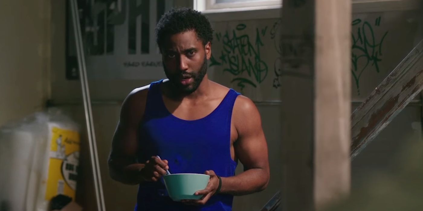 Mahlik from Love Beats Rhymes holding a bowl