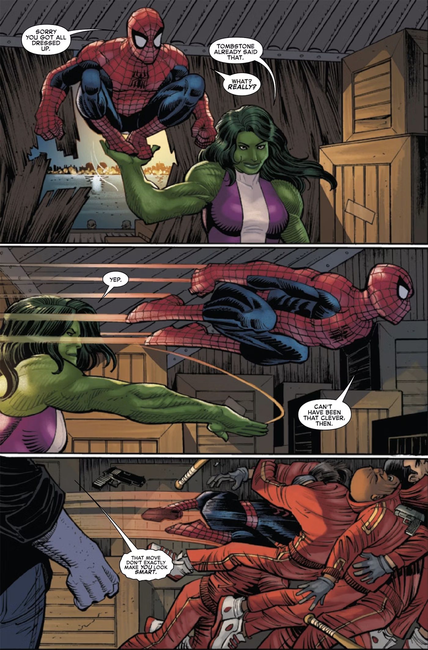 She-Hulk Spider-Man Fastball Special