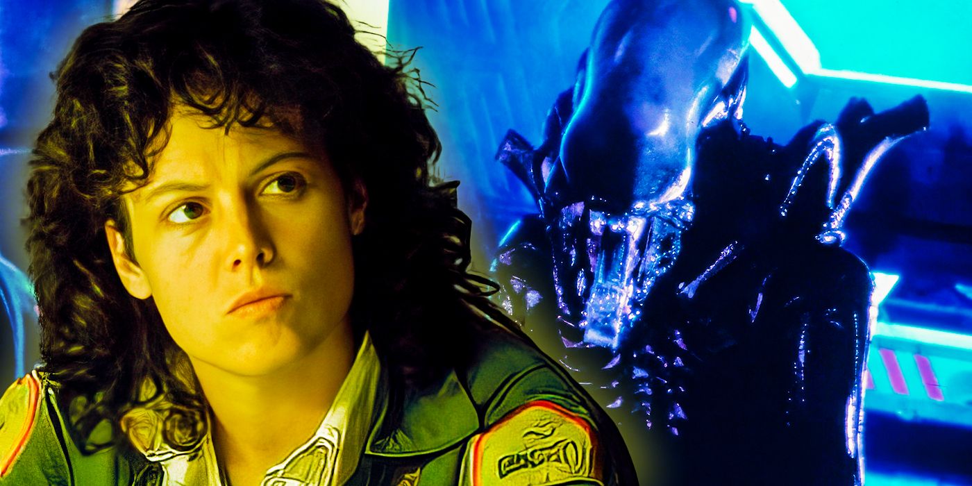 (Sigourney-Weaver-as-Ripley)-from-Alien-1979-and-(Bolaji-Badejo-as-Alien)-from-Alien-1979-