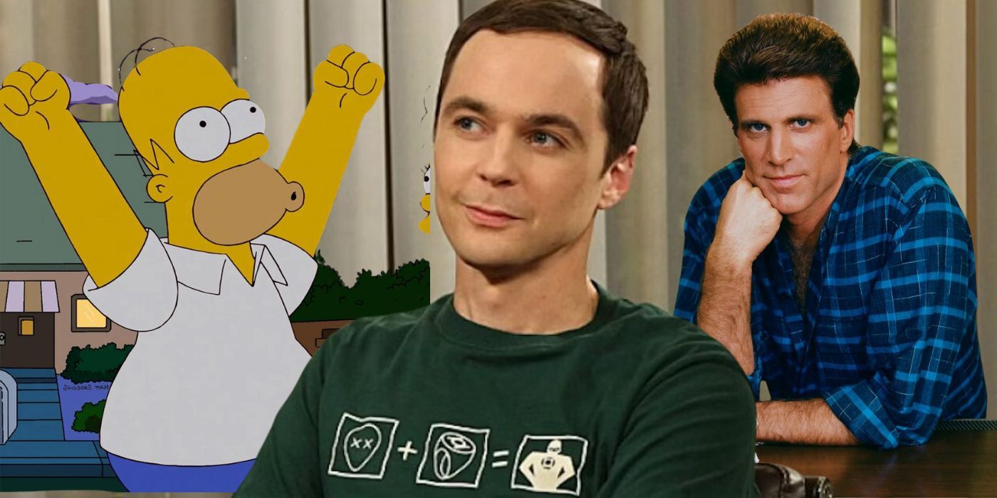 Simpons, Big Bang Theory, Cheers