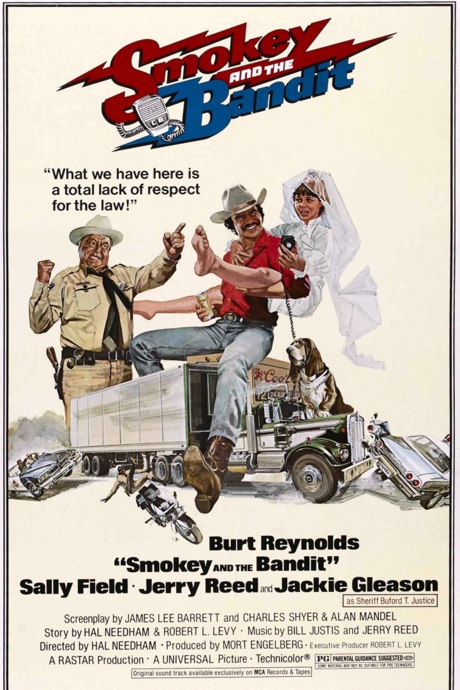 Smokey and the Bandit 1977 Movie Poster