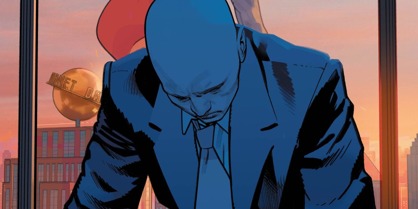 Lex Luthor Looking Solemn DC