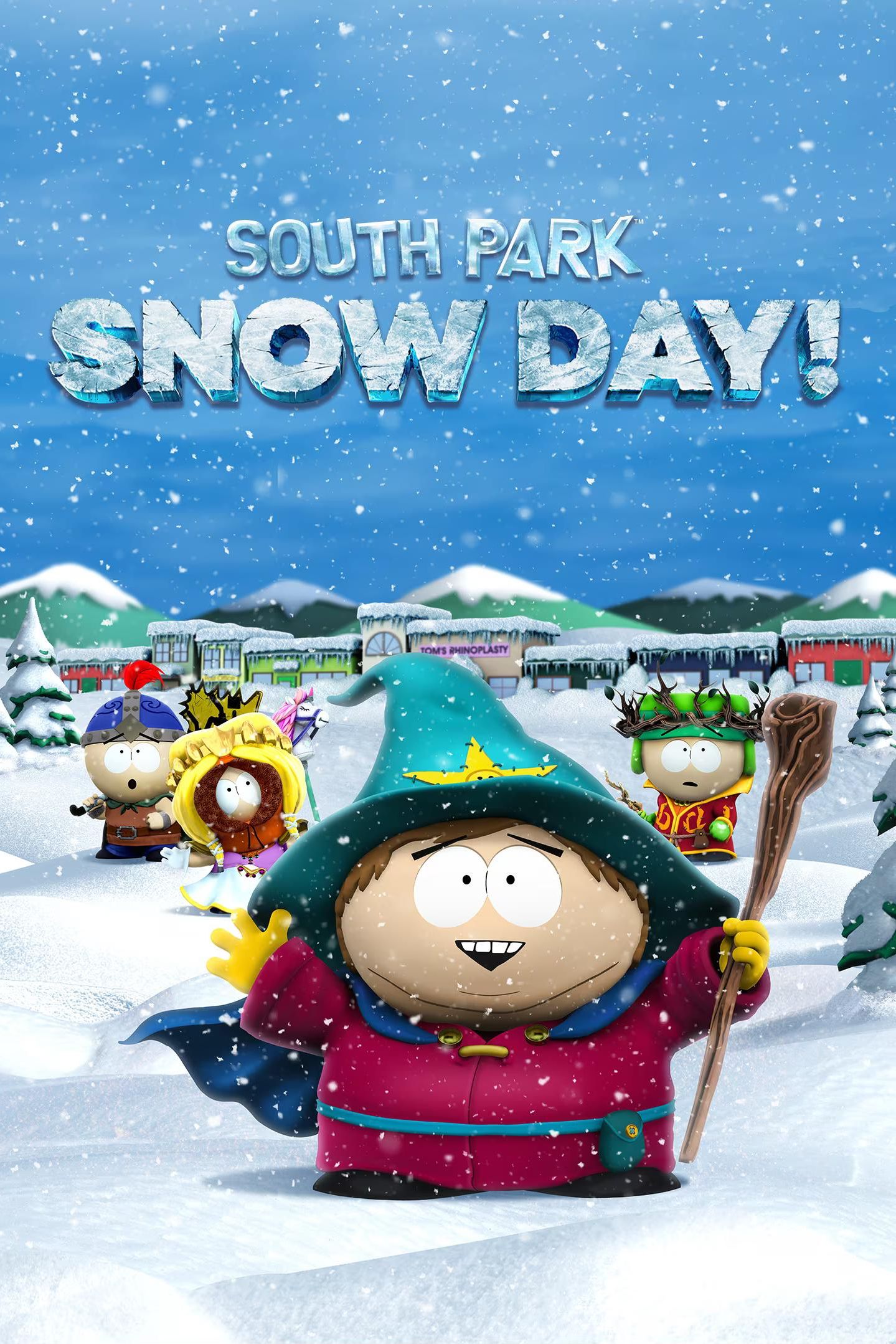 South Park Snow Day Game Poster