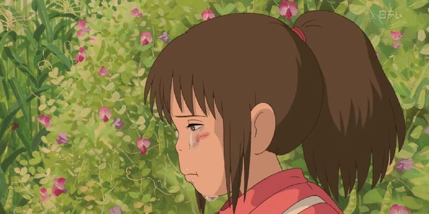 Spirited Away's Chihiro is Crying
